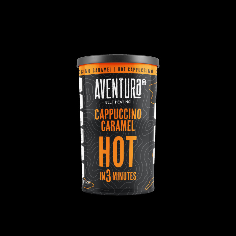 Kava Cappuccino Caramel Samozagrijavanje